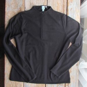 Shu Shu Zip Neck Sweater